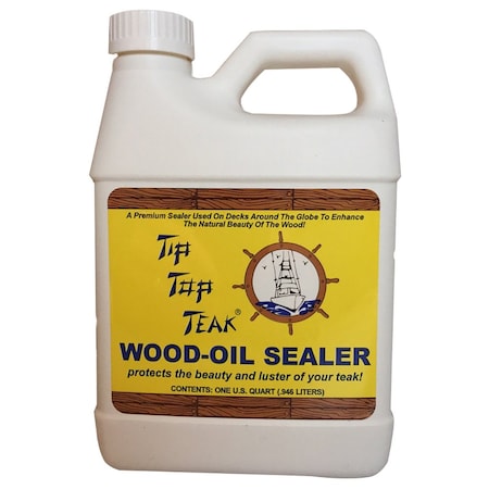 Tip Top Teak Wood Oil Sealer - Quart TS 1001